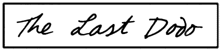 The Last Dodo