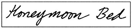 honeymoonbed